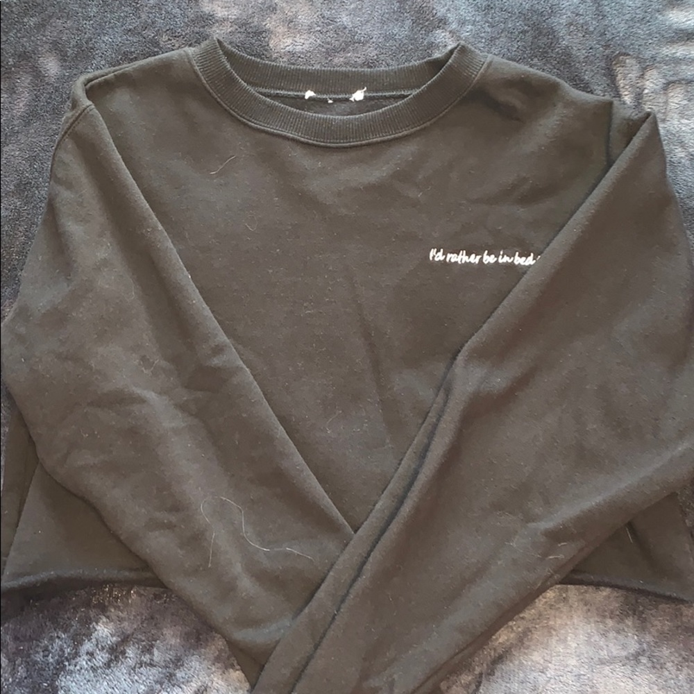 brandy melville cropped crew